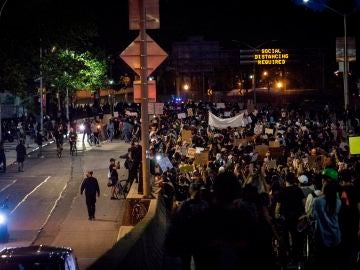 Protestas en Nueva York por George Floyd