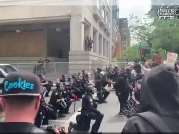 Protestas en Portland. Protestas en Portland.