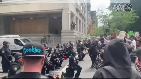 Protestas en Portland. Protestas en Portland.