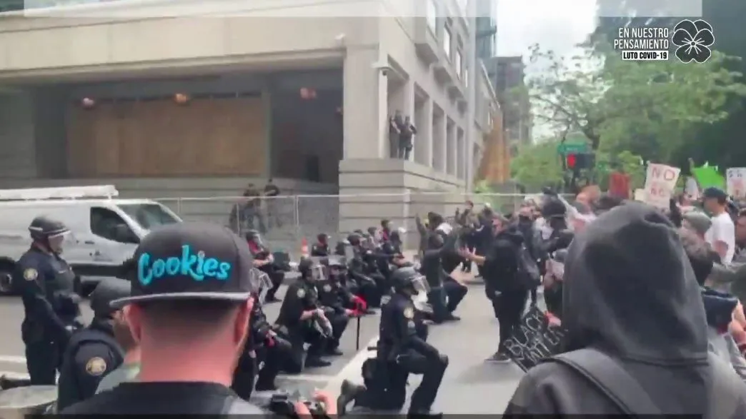 Protestas en Portland. Protestas en Portland.