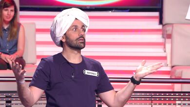 ¡Fascinante! El truco de magia con el que ‘Mahatma Tikka Masala’ sorprende en ‘¡Ahora caigo!’