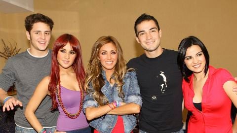 Los protagonistas de 'Rebelde' (RBD)