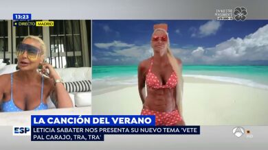 Leticia Sabater regresa con su canción del verano 'Vete pal carajo, tra tra'