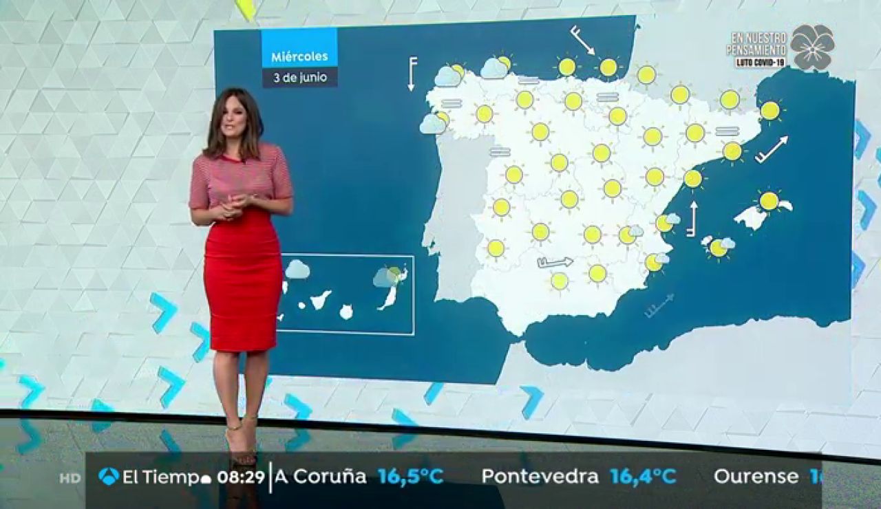 La previsión del tiempo. La previsión del tiempo.