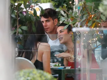 Diego Matamoros y Carla Barber Diego Matamoros y Carla Barber