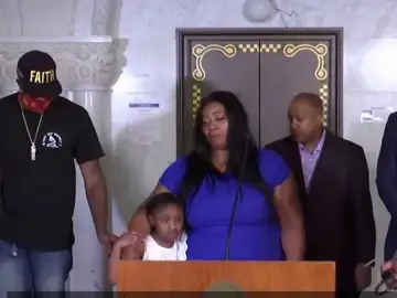 Familiares de George Floyd. Familiares de George Floyd.