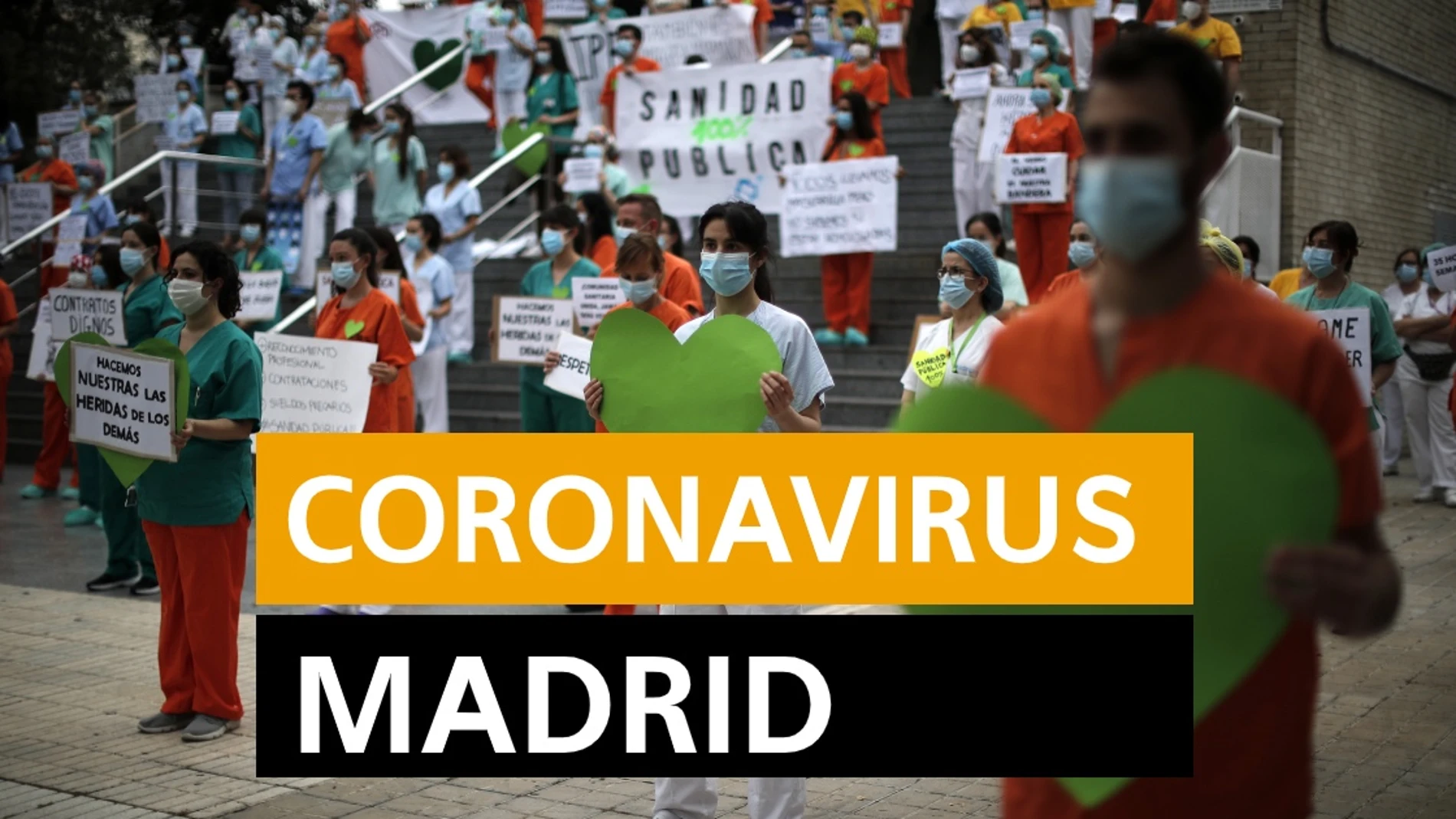 Última hora Madrid: Últimas noticias del coronavirus en Madrid y datos de muertos y contagios hoy, miércoles 3 de junio, en directo Última hora Madrid: Últimas noticias del coronavirus en Madrid y datos de muertos y contagios hoy, miércoles 3 de junio, en directo