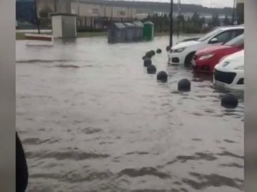 Graves inundaciones por una fuerte tormenta
