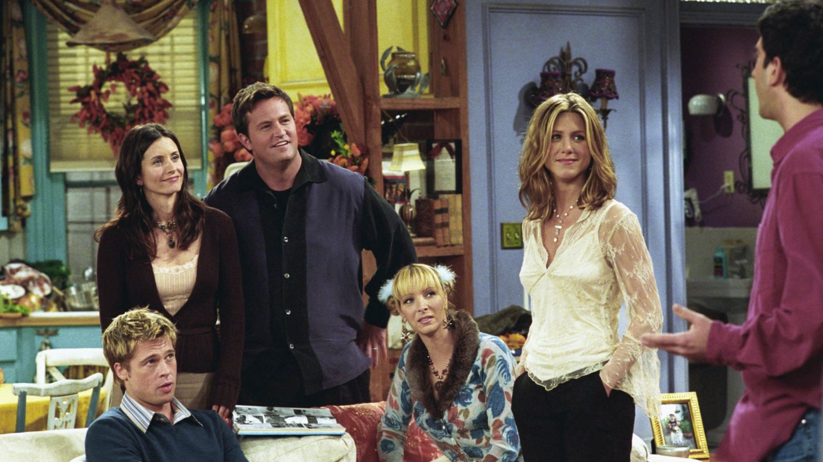 ¿Intimidado? El día que Brad Pitt la lió en su aparición en 'Friends' con Jennifer Aniston