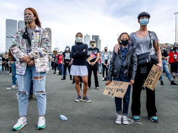 Protestas contra el crimen de George Floyd