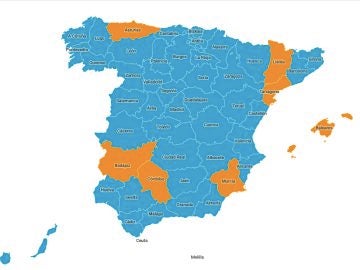 Mapa rebrote