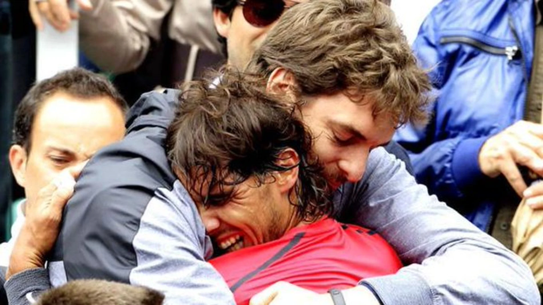 Pau Gasol y Rafa Nadal Pau Gasol y Rafa Nadal