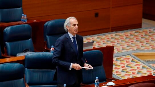 El consejero de Sanidad, Enrique Ruiz Escudero