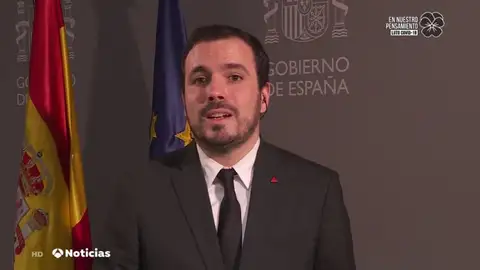 Las palabras de Alberto Garzón criticadas por policías y guardias civiles: "Puede que haya elementos que asuman como propia la invitación al golpe de estado" Las palabras de Alberto Garzón criticadas por policías y guardias civiles: "Puede que haya elementos que asuman como propia la invitación al golpe de estado"