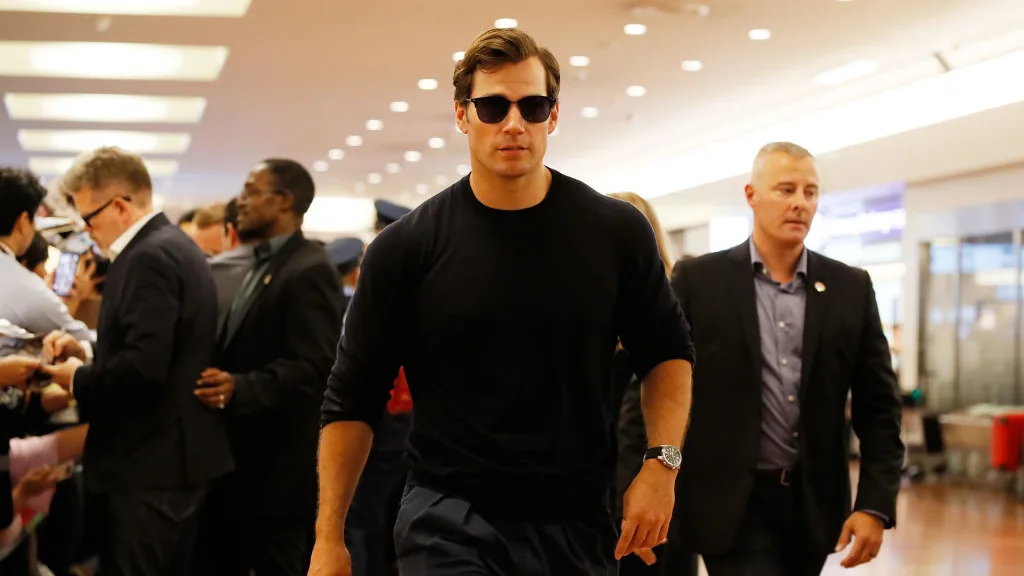 El actor Henry Cavill El actor Henry Cavill