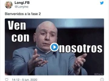 Los mejores memes del paso a fase 2 y fase 3 de la desescalada del coronavirus