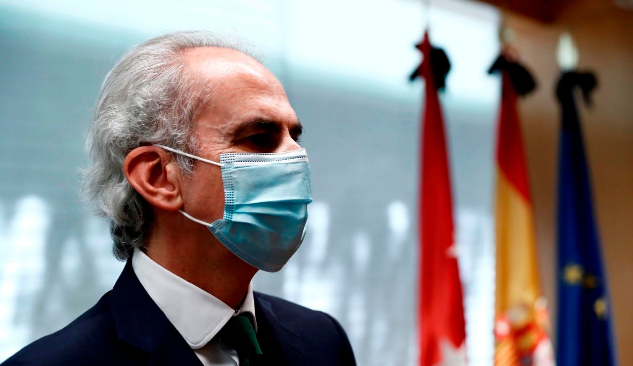 El consejero de Sanidad de Madrid, Enrique Ruiz Escudero