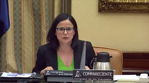 Cinta Pascual, en la Comisión de Reconstrucción del coronavirus Cinta Pascual, en la Comisión de Reconstrucción del coronavirus