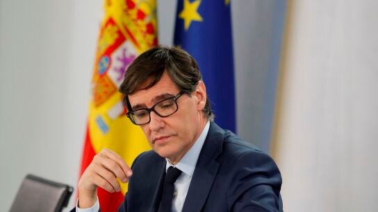 El ministro de Sanidad, Salvador Illa