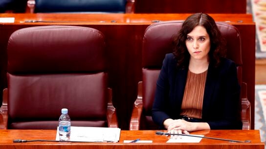 La presidenta de la Comunidad de Madrid, Isabel D&iacute;az Ayuso