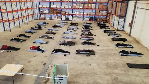 Llegada de inmigrantes a Canarias. La tragedia de la inmigración durante la pandemia de coronavirus Llegada de inmigrantes a Canarias. La tragedia de la inmigración durante la pandemia de coronavirus