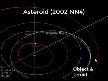 Un peligroso asteroide de 500 metros de diámetro pasa cerca de la tierra hoy