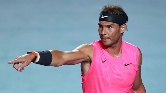 Rafa Nadal, en un partido