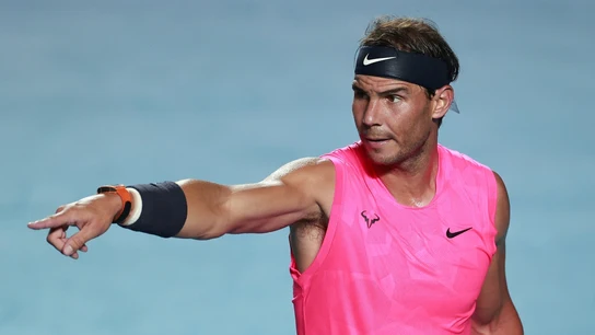 Rafa Nadal, en un partido Rafa Nadal, en un partido