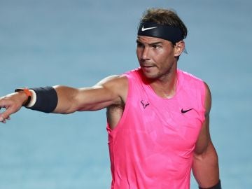 Rafa Nadal, en un partido