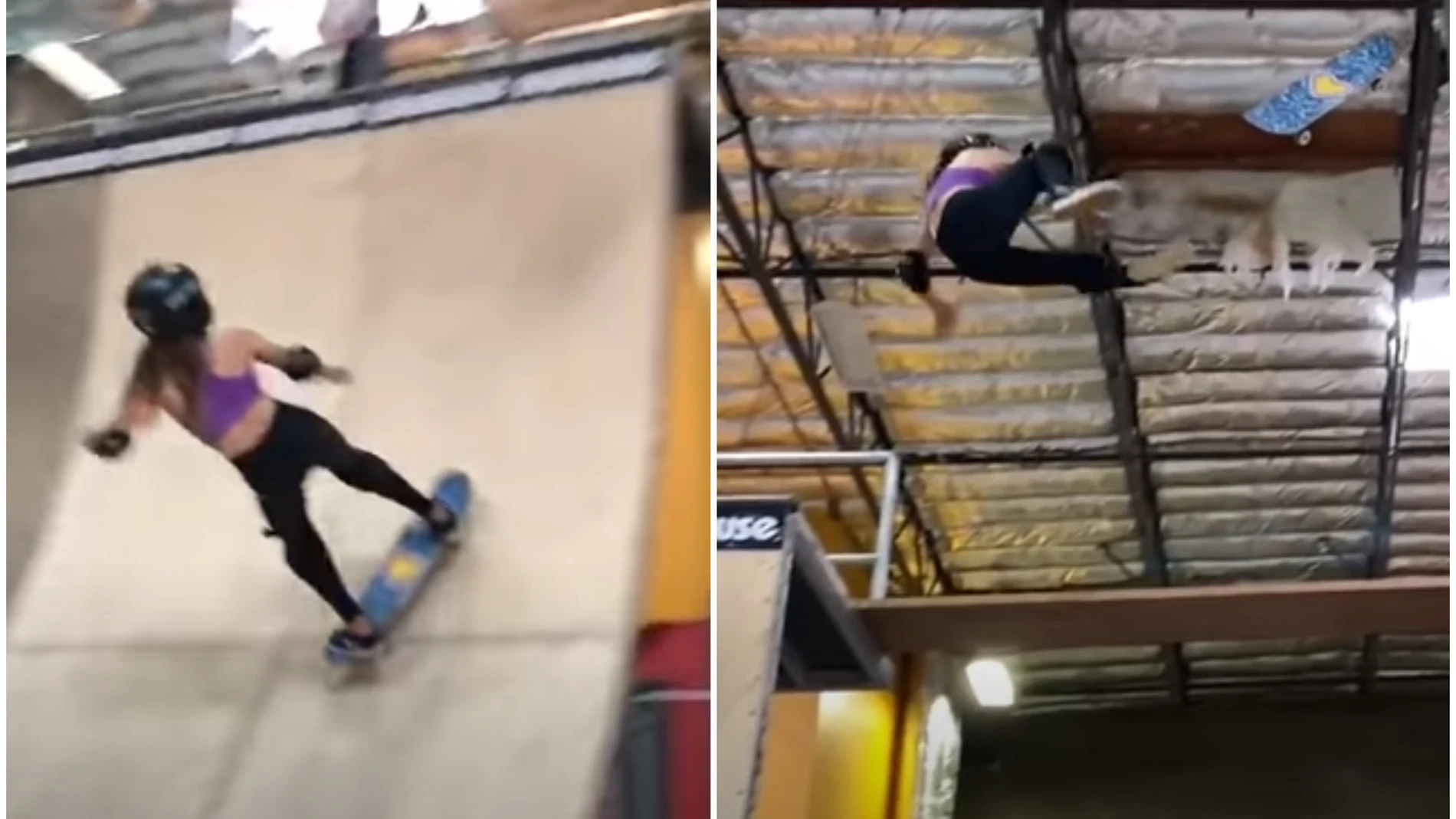 Una skater de 11 años publica su espeluznante caída en la que se fractura el cráneo Una skater de 11 años publica su espeluznante caída en la que se fractura el cráneo