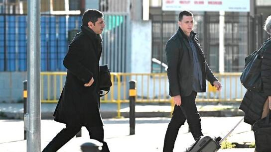 El mayor de los Mossos d'Esquadra Josep Llu&iacute;s Trapero llega al juzgado de la Audiencia Nacional el pasado mes de febrero.
