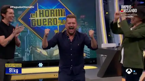 El Monaguillo sorprende con su pérdida de peso en 'El Hormiguero 3.0' El Monaguillo sorprende con su pérdida de peso en 'El Hormiguero 3.0'