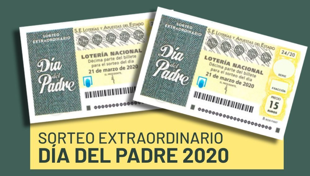 Sorteo Extraordinario Día del Padre 2020: Premios y probabilidad de ganar  la Lotería Nacional