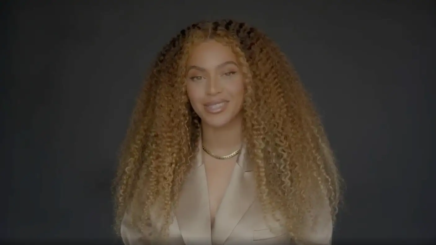 Captura del v&iacute;deo de Beyonc&eacute; en Instagram 