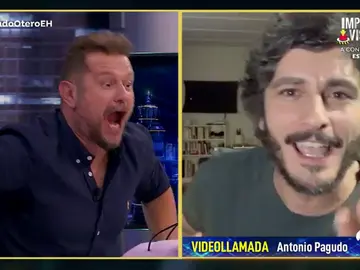 Antonio Pagudo deja boquiabierto a El Monaguillo con sus marcados abdominales tras "la dieta del pagudillo" Antonio Pagudo deja boquiabierto a El Monaguillo con sus marcados abdominales tras "la dieta del pagudillo"