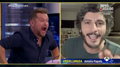 Antonio Pagudo deja boquiabierto a El Monaguillo con sus marcados abdominales tras "la dieta del pagudillo" Antonio Pagudo deja boquiabierto a El Monaguillo con sus marcados abdominales tras "la dieta del pagudillo"