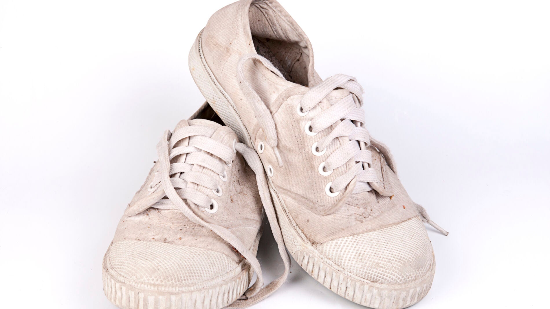 Zapatillas blancas sucias