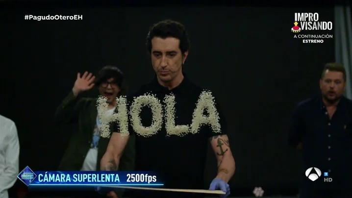 Marron sorprende con unas esculturas de arroz en 'El Hormiguero 3.0' Marron sorprende con unas esculturas de arroz en 'El Hormiguero 3.0'