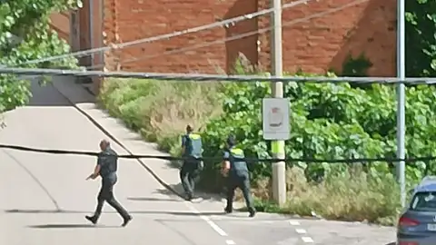 Detención del Rambo de Requena Momento de la persecución en Andorra (Teruel) del Rambo de Requena