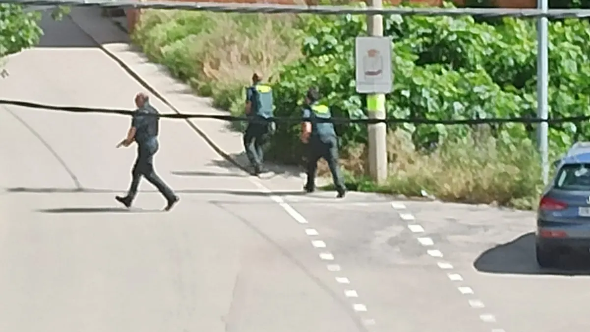Detención del Rambo de Requena Momento de la persecución en Andorra (Teruel) del Rambo de Requena