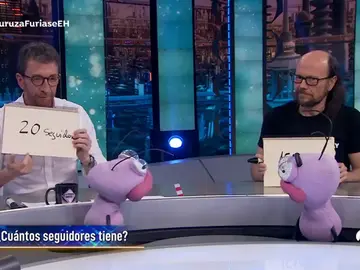 'El follower justo', el divertido juego de Trancas y Barrancas que llena de apuestas el plató de 'El Hormiguero 3.0' 'El follower justo', el divertido juego de Trancas y Barrancas que llena de apuestas el plató de 'El Hormiguero 3.0'