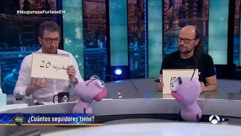 'El follower justo', el divertido juego de Trancas y Barrancas que llena de apuestas el plató de 'El Hormiguero 3.0' 'El follower justo', el divertido juego de Trancas y Barrancas que llena de apuestas el plató de 'El Hormiguero 3.0'