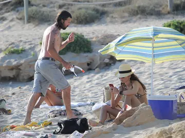 Pau Donés y Eugenia Silva en Ibiza Pau Donés y Eugenia Silva en Ibiza