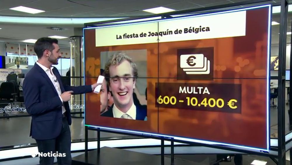 El príncipe de Bélgica se enfrenta a una multa de hasta 10.400 euros por la fiesta en Córdoba en fase 2 de la desescalada