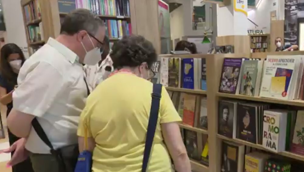 Librerías reabiertas en la crisis del coronavirus