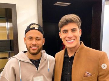 Neymar y Tiago Ramos