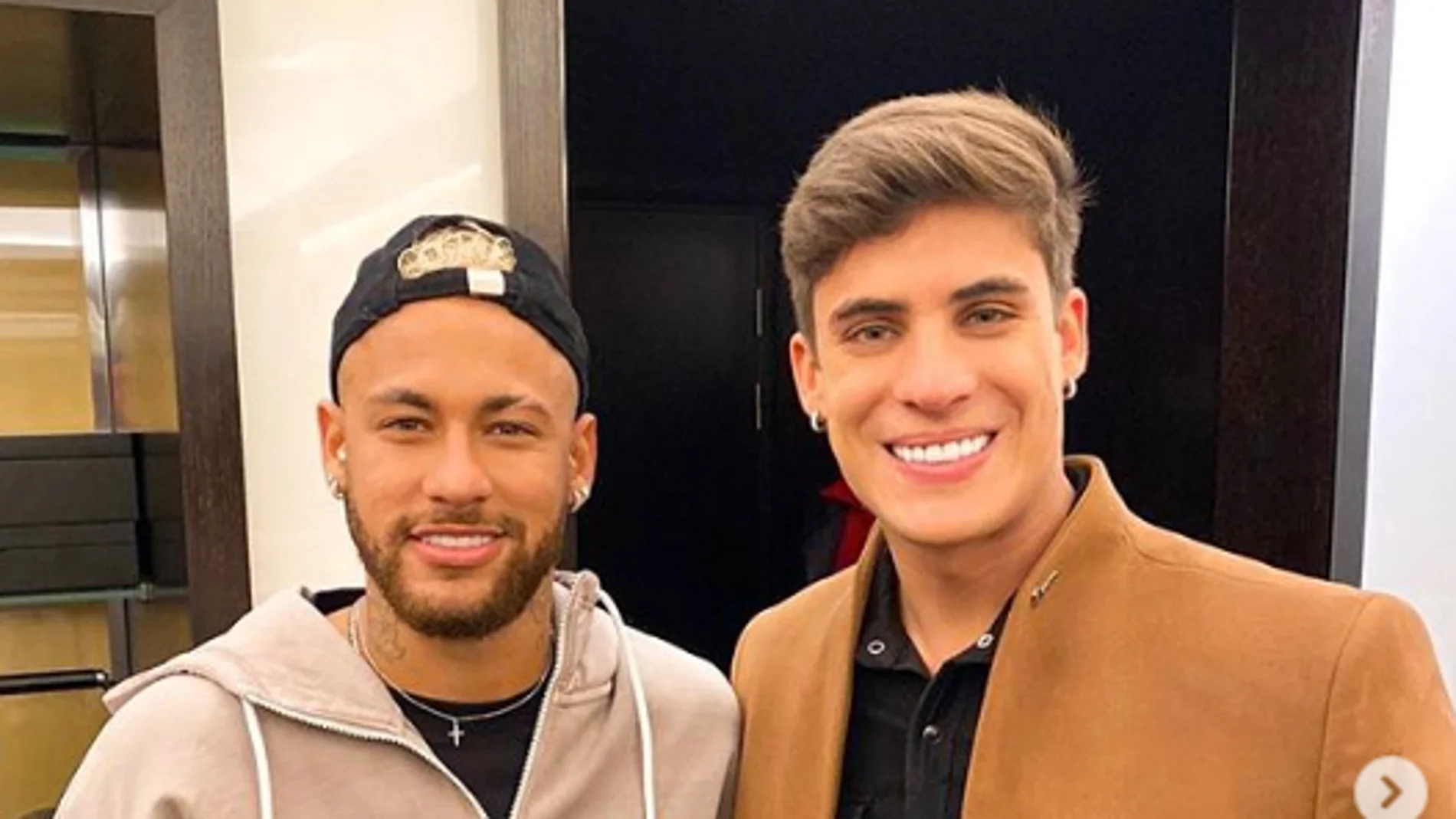 Neymar y Tiago Ramos Neymar y Tiago Ramos