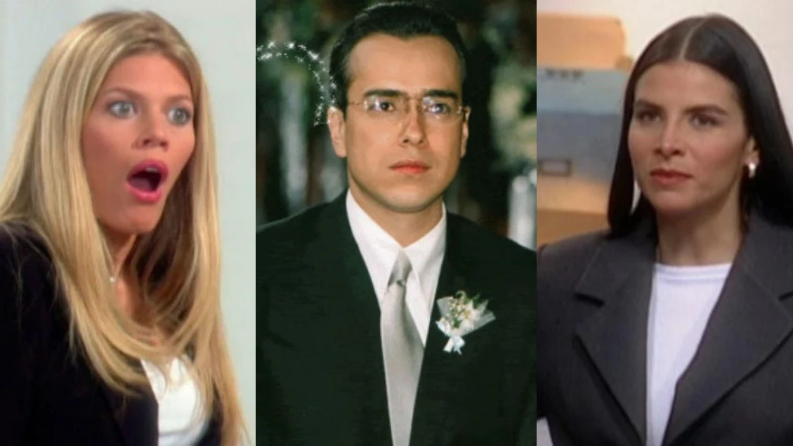 Lorna Cepeda, Natalia Ramírez y Jorge Enrique Abello en 'Yo soy Betty, la fea' Lorna Cepeda, Natalia Ramírez y Jorge Enrique Abello en 'Yo soy Betty, la fea'