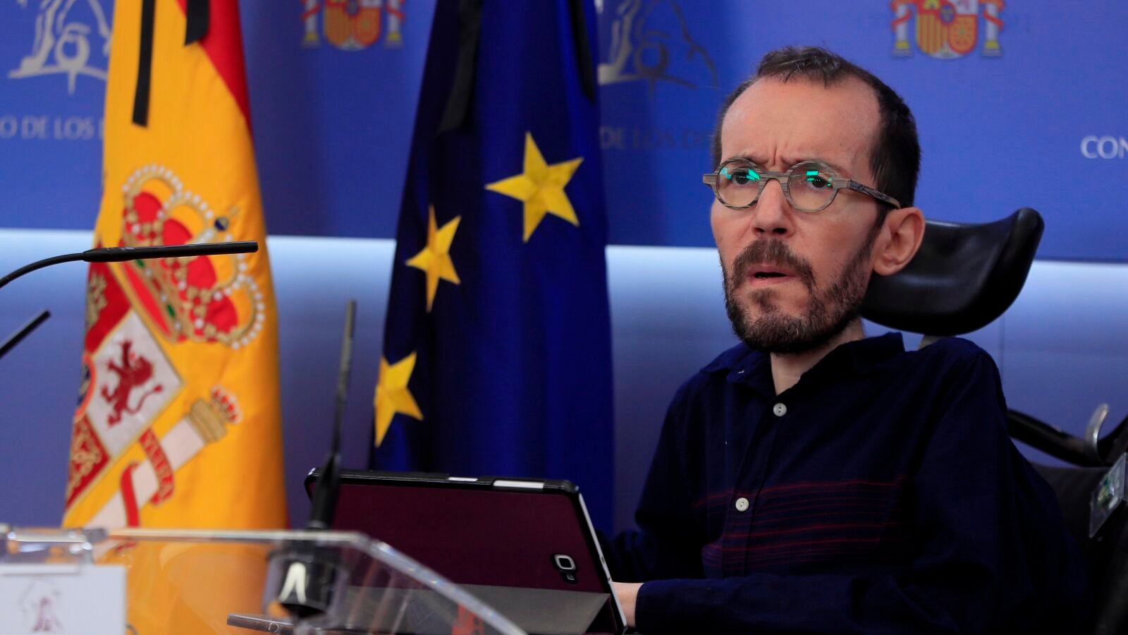 Pablo Echenique bromea con el cambio de estrategia de Cs sobre los presupuestos: 
