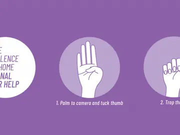 Señal de Ayuda para mujeres víctimas de violencia de género durante el coronavirus Señal de Ayuda para mujeres víctimas de violencia de género durante el coronavirus